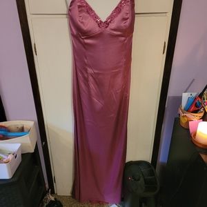 Purple prom dress
